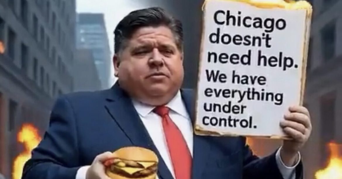 NEW: Trump SAVAGES Illinois Governor JB Pritzker After Withdrawing National Guard from Crime Ridden Chicago