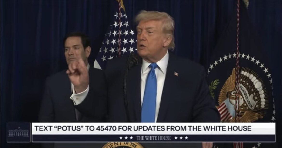 WATCH: Trump Says US Will Now RUN VENEZUELA Until it Can be “Put Back on Track” – “We’re Not Afraid of Boots on the Ground… We’re Going to Make Sure That that Country is Run Properly”