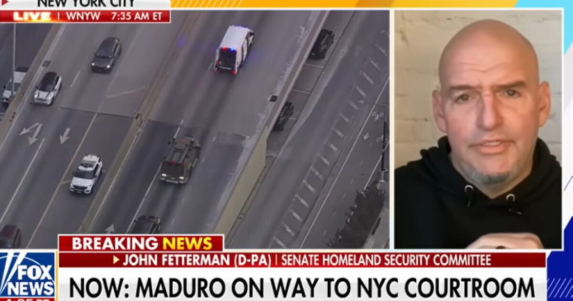 On Venezuela, Sen. John Fetterman is Once Again the Most Reasonable Democrat: ‘Why Can’t We Acknowledge it’s a Good Thing?’ (VIDEO)