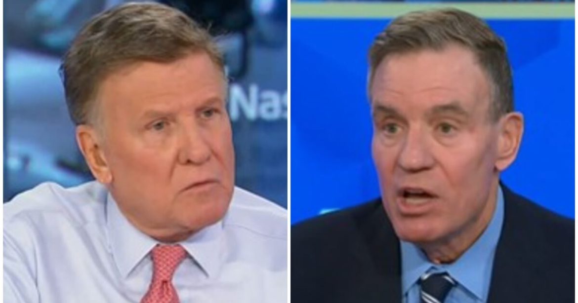 WATCH: CNBC’s Joe Kernan Buries Dem Senator Mark Warner With a Brutal Reality Check After Warner Claims “Americans Did Not Vote” for ICE ‘Randomly’ Arresting Illegals