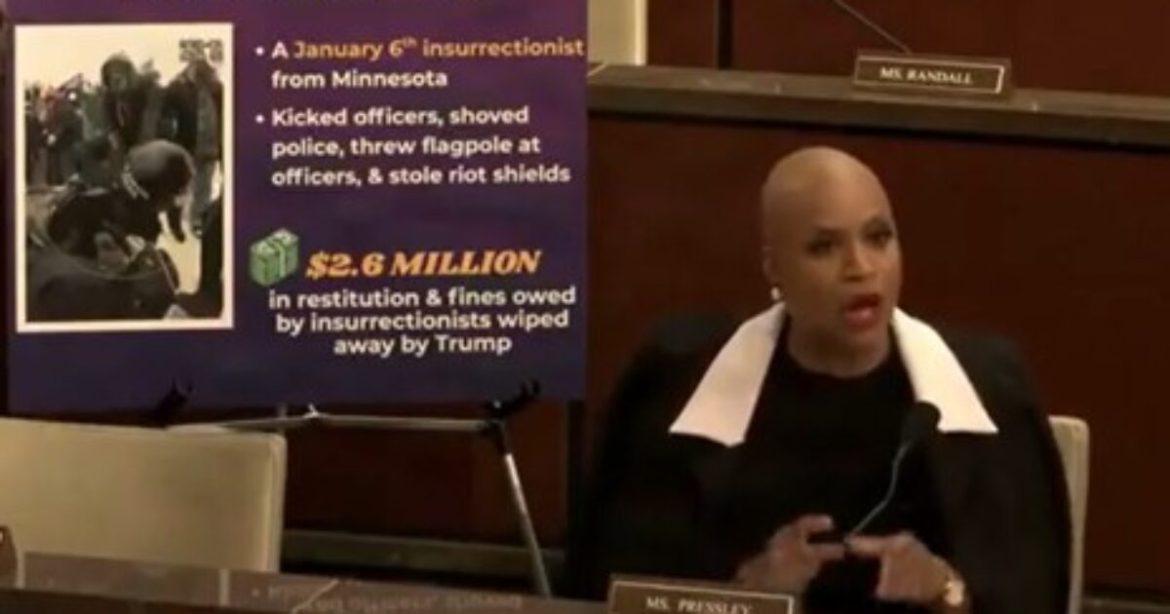 FIREWORKS! All H*ll Breaks Loose at Hearing on Minnesota Fraud as Far-Left Rep. Ayanna Pressley Goes into a Screaming Meltdown When She’s Called Out on Her Grandstanding Nonsense (VIDEO)
