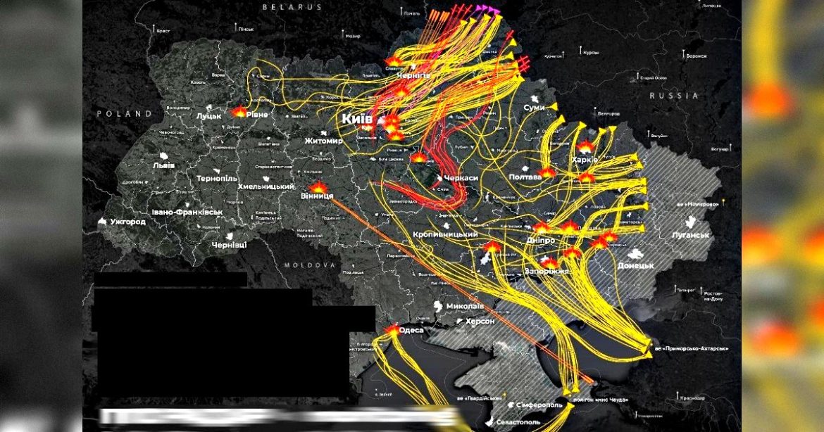All Embassies in Kiev Have Received a ‘Red Danger Level’ Alert – Russian Massive Drone and Missile Combined Strikes Would ‘Isolate’ Kiev for 3-5 Days: REPORTS