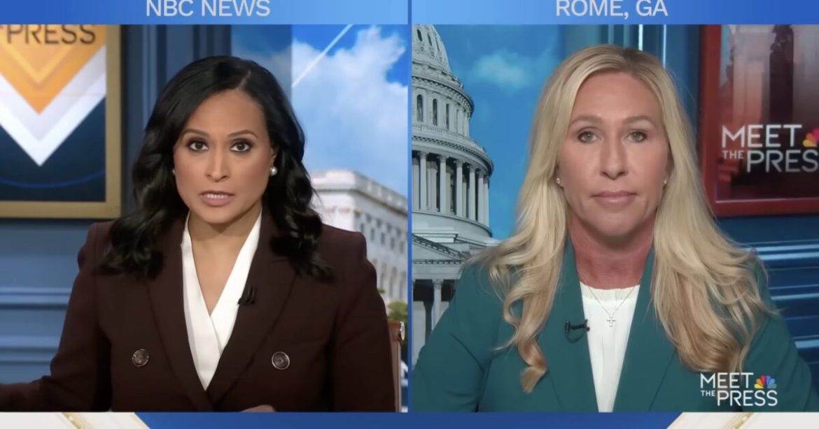 On Her Way Out the Door, Rep. MTG Attacks Trump on Meet the Press Over the Capture of Socialist Tyrant Maduro