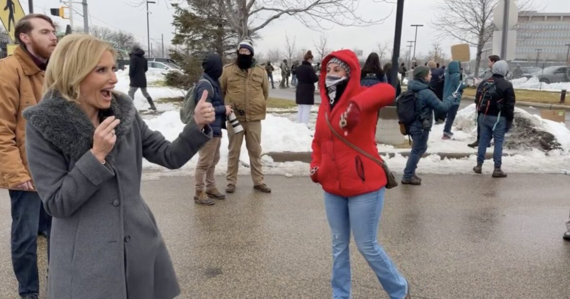 CAUGHT ON CAMERA: Laura Ingraham SCORES BIG TIME as Leftist Protester Accidentally Admits She’s “Getting Paid Right Now” After Being Asked If She Has a Job