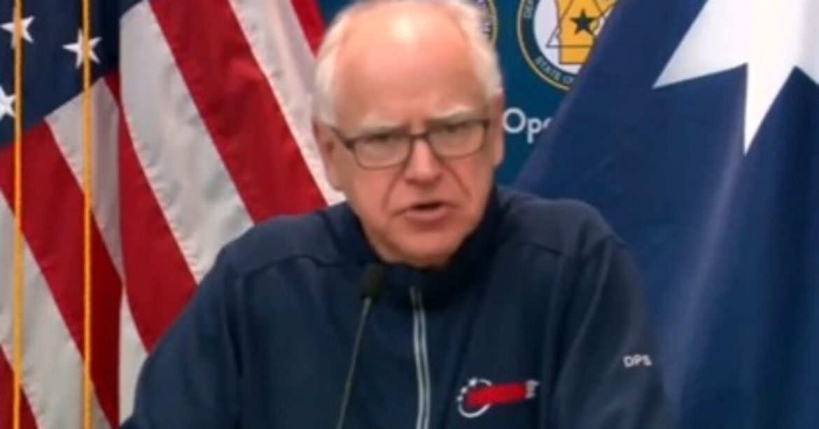 Tim Walz Lashes Out Following ICE Self-Defense Shooting: “I’m Angry…I’ve Issued a Warning Order to Prepare the Minnesota National Guard” (VIDEO)