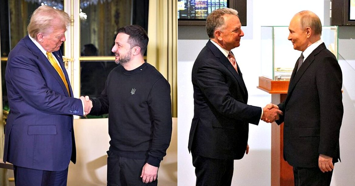 DIPLOMACY SURGES: Hectic Day in US Mediation of Russia-Ukraine Peace Process as Trump Meets Zelensky in Davos, While Witkoff and Kushner Meet Putin in Moscow