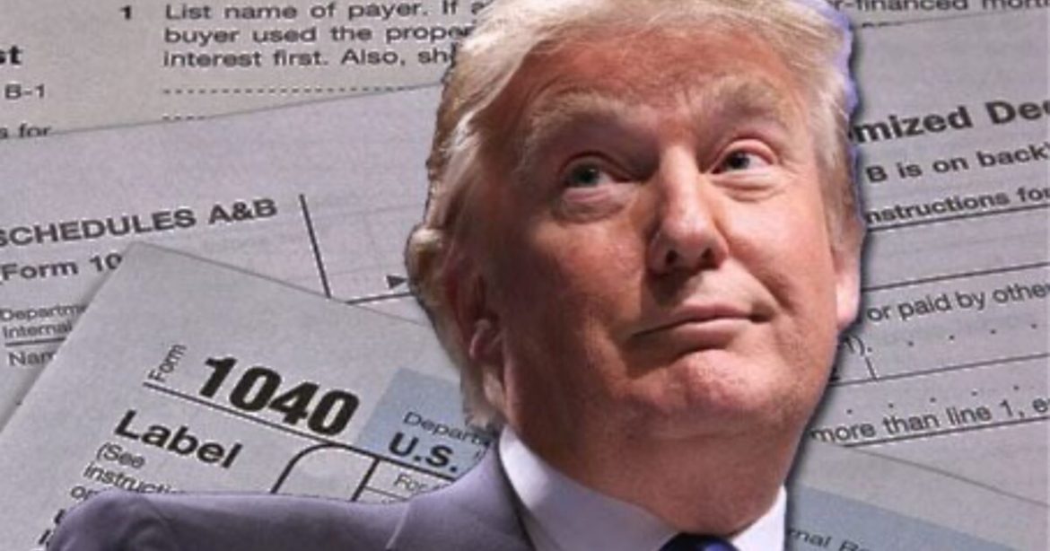 President Trump Files $10 Billion Lawsuit Against IRS for Leaking His Tax Returns
