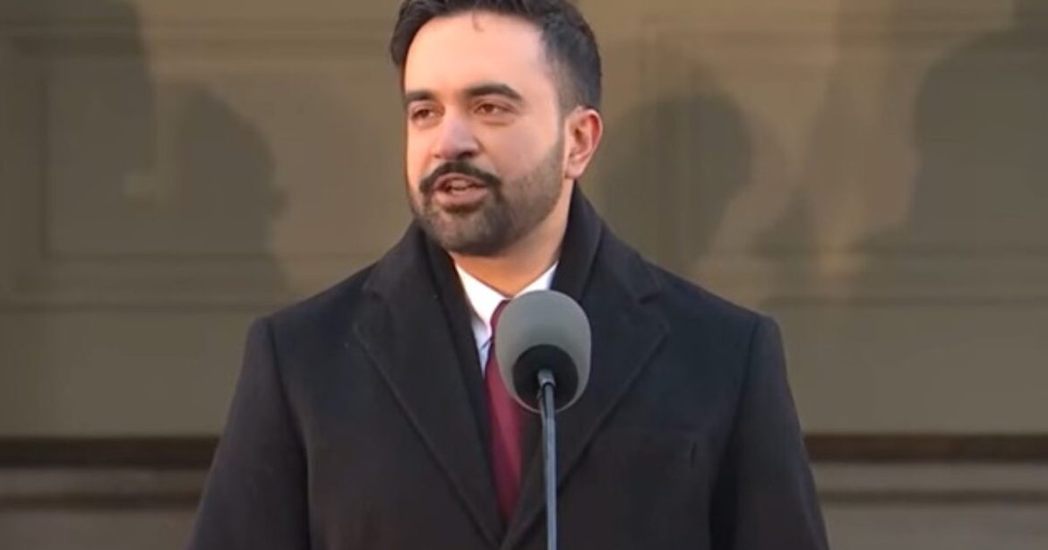 This Line From Zohran Mamdani’s Inauguration Speech Should Terrify Freedom Loving Americans (VIDEO)