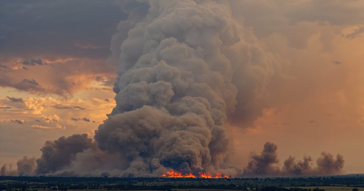 Massive Wildfires Ravage Western Oklahoma, Evacuations Issued
