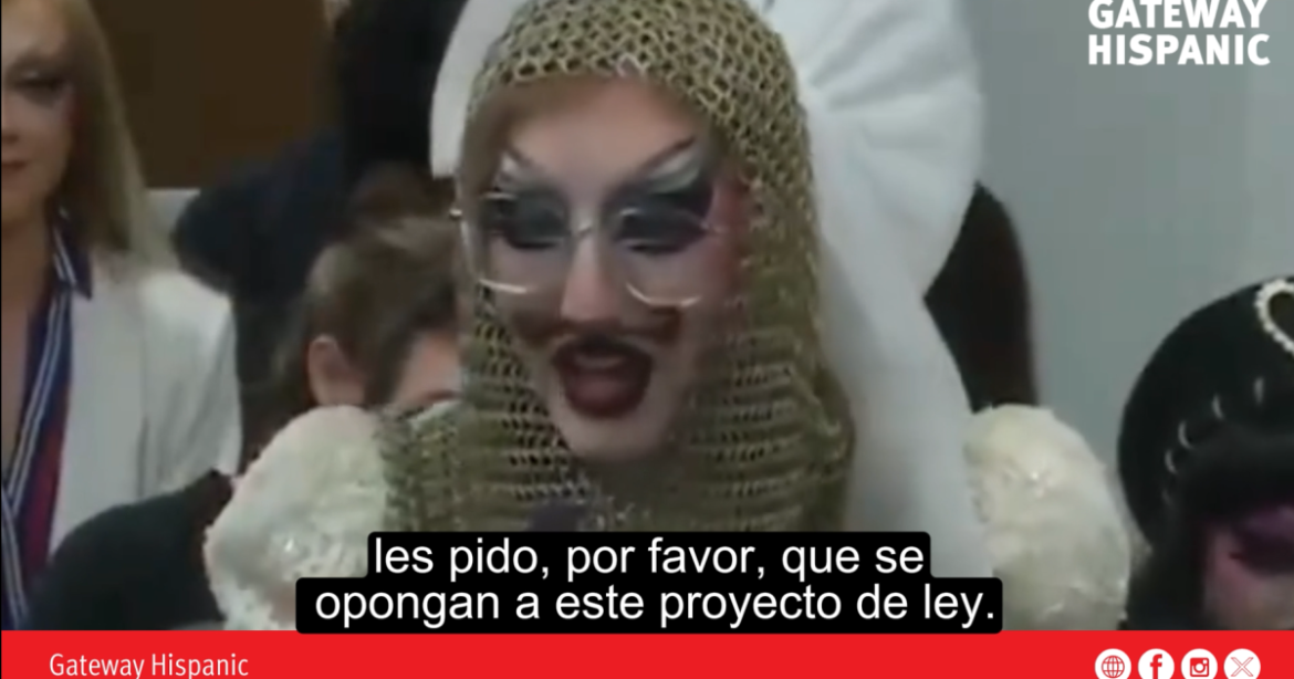 Drag Queen Rejects Bill and Defends Shows for Minors (VIDEO)