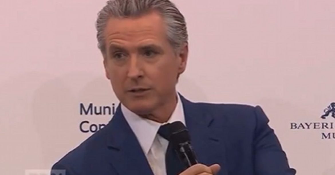 Gavin Newsom Tells European Leaders Trump is Temporary, Will be Gone in Three Years (VIDEO)