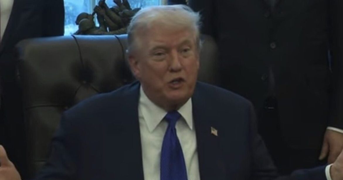 (VIDEO) Trump SLAMS Trevor Noah, Confirms He Plans to Sue Him for Saying He Went to Epstein Island During Grammys – “He did a Terrible Job at the Grammys. The Whole Grammys was Terrible”