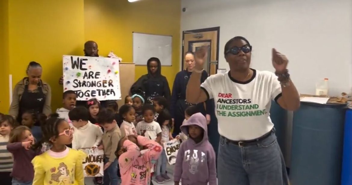 Public Pre-School in New York Stages Anti-ICE Protest in Classroom as Teacher Coaches Children to Say They’re Angry at the Trump Administration (VIDEO)