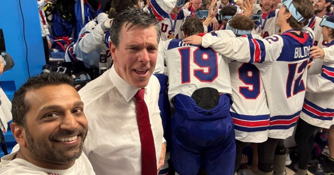 Fake News Media Attacks Kash Patel For Celebrating with Team USA Hockey Champs After Olympic Gold Medal Win (VIDEO)