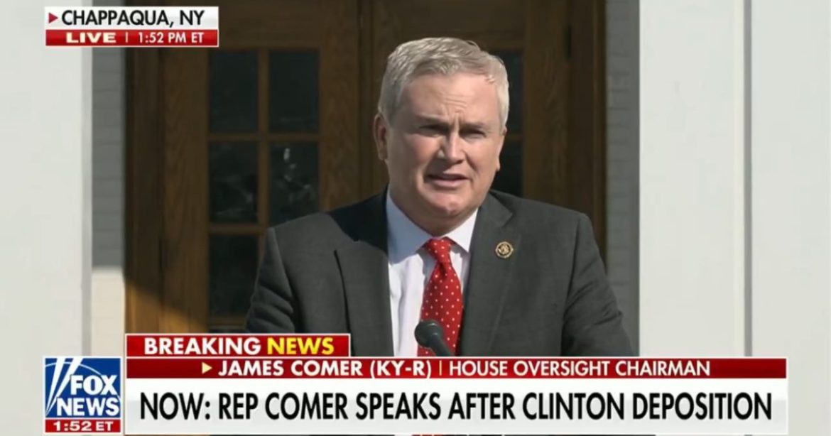 BREAKING: Bill Clinton Testifies Under Oath That Trump Was Not Involved with Epstein: Comer