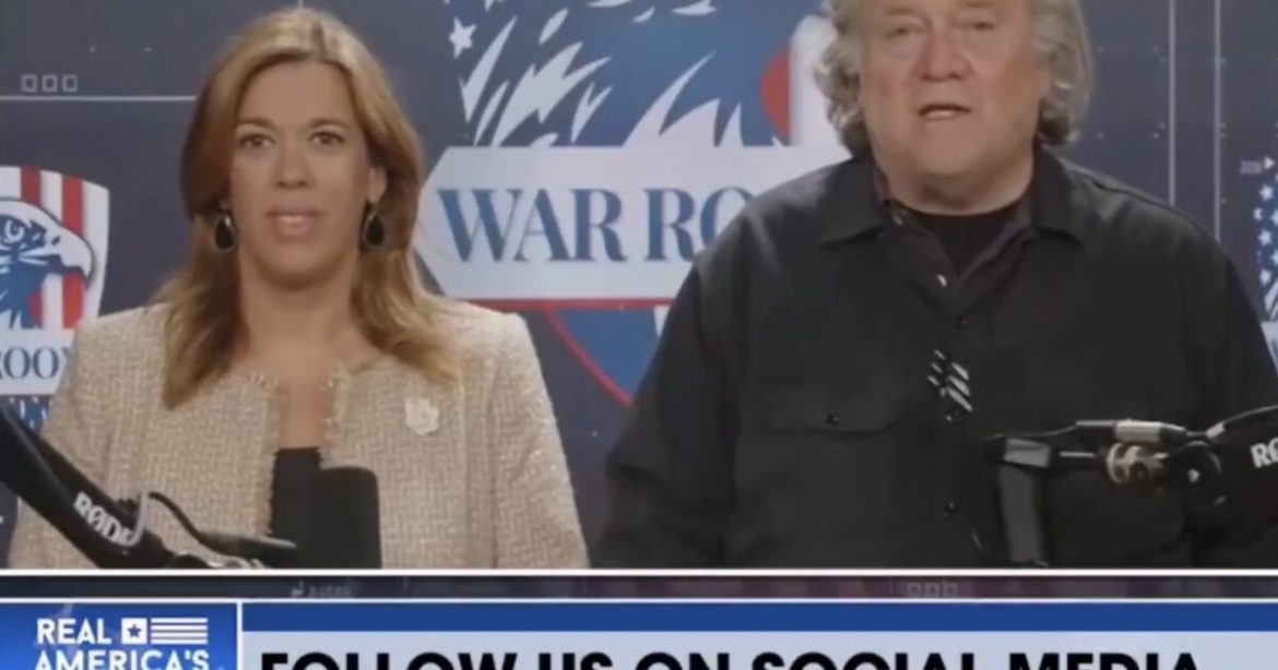 War Room’s Steve Bannon Says ICE Must ‘Surround The Polls’ in November to Stop Election Fraud (VIDEO)