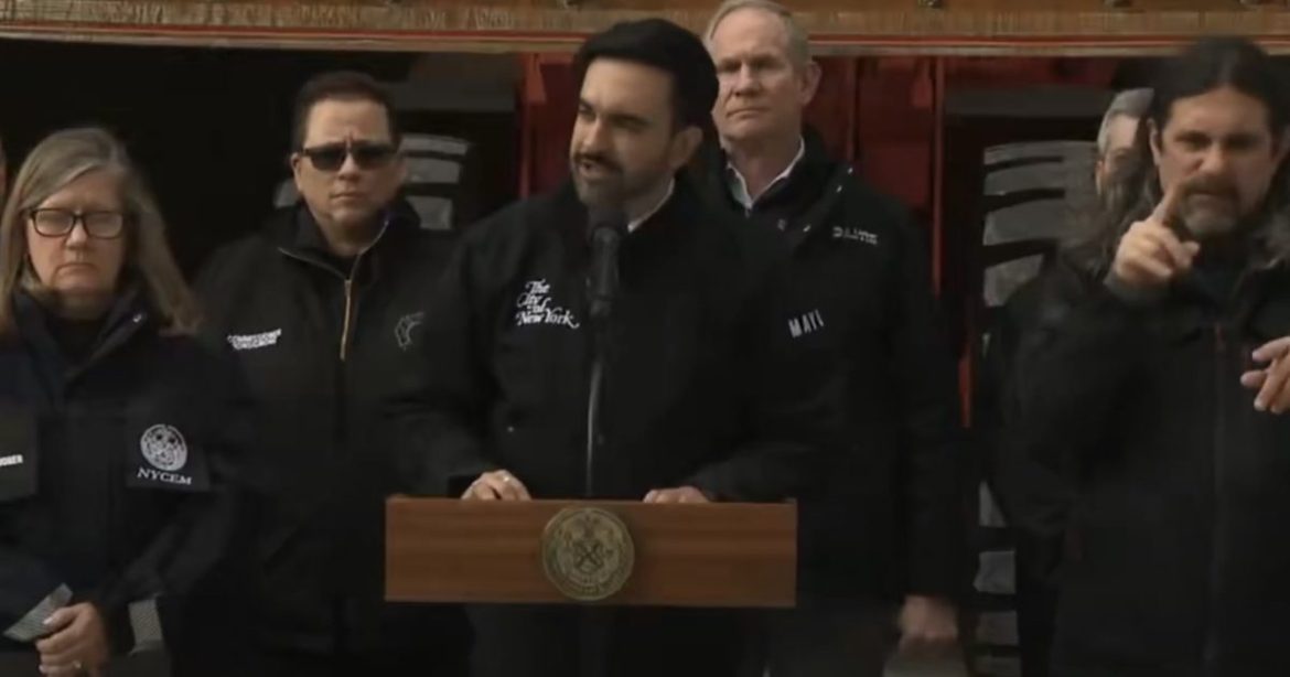 Mayor Mamdani Urges New Yorkers to Help Shovel Snow — But They Must Show Two Forms of ID!