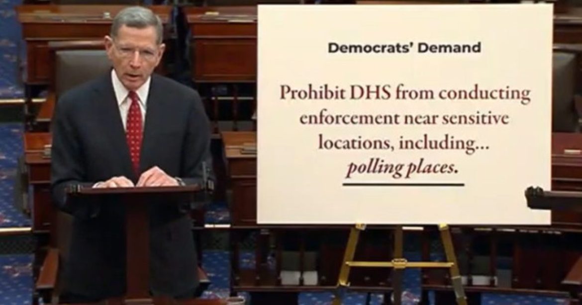 Republican Senate Whip John Barrasso Reveals Democrats Want ‘Sanctuary Locations’ for Illegal Aliens at Polling Places (VIDEO)