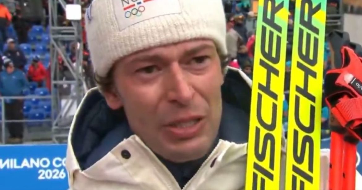 WATCH: Norwegian Olympian Cries and Admits He Cheated on His Girlfriend During Bonkers Post-Race Interview