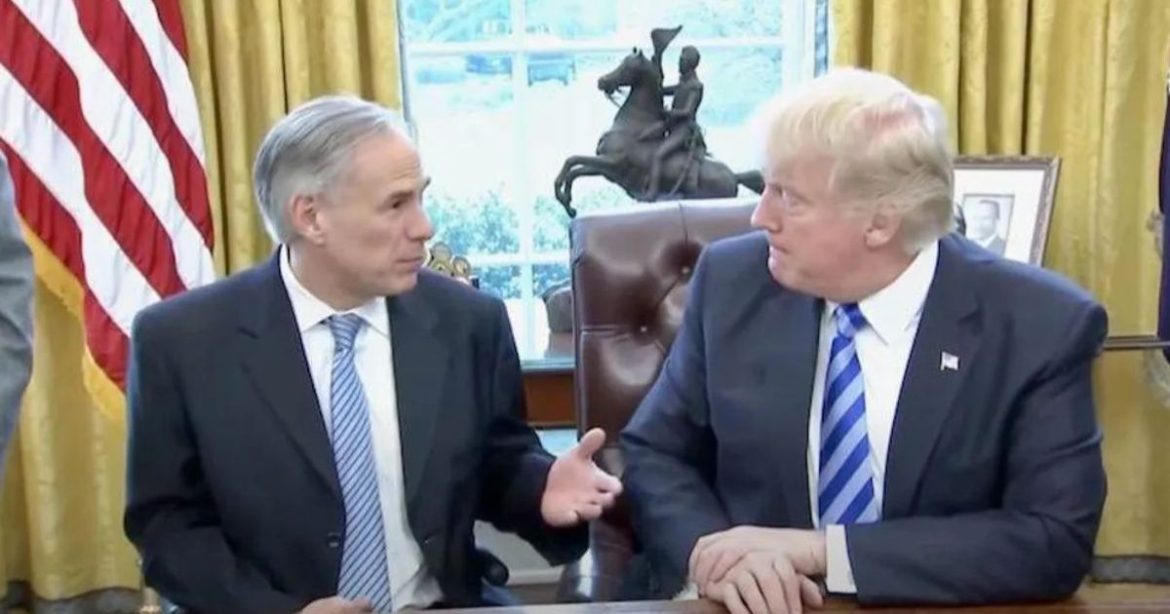 Trump Endorses Texas Gov. Greg Abbott for Re-Election – ‘HE WILL NEVER LET YOU DOWN!’