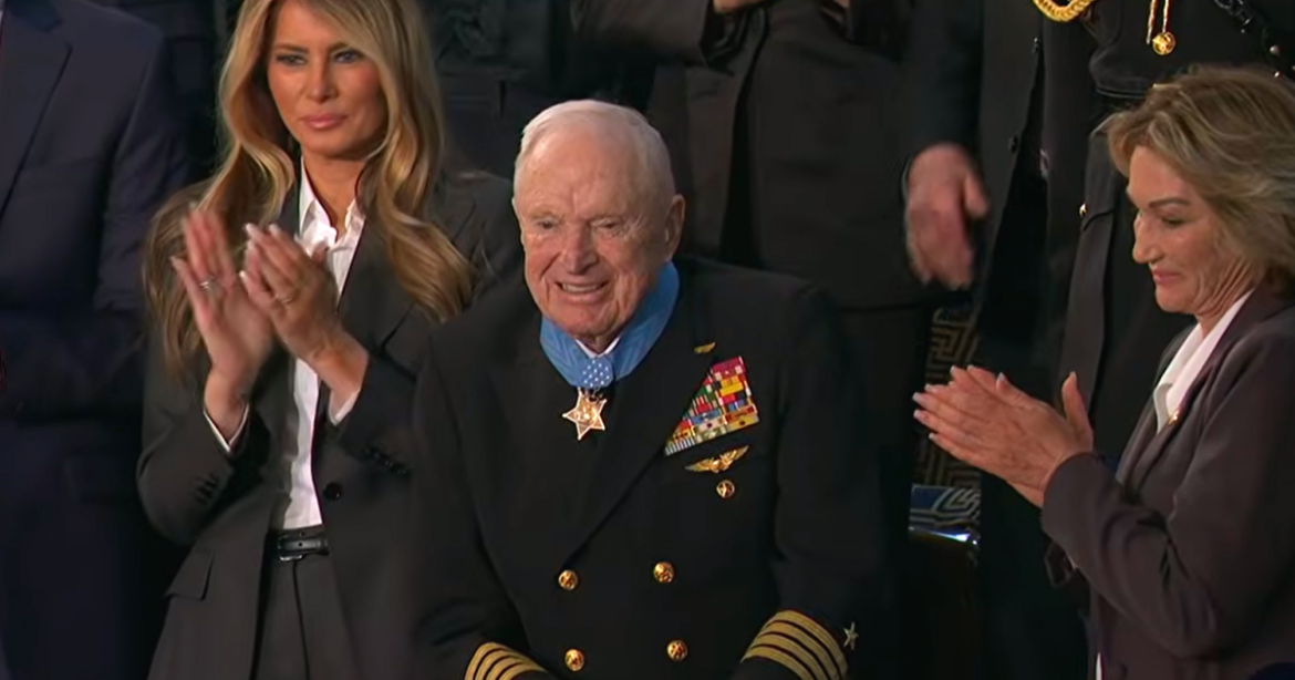 Secretary Of War Inducts Naval Aviator And Medal Of Honor Recipient Into The Pentagon’s Hall Of Heroes