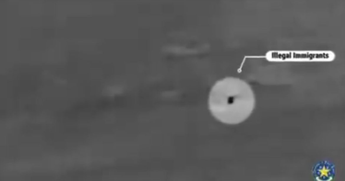 Texas DPS Use Drone to Detect and Capture Three Illegal Aliens Crossing Rio Grande, Includes 3-Year-Old Child – (VIDEO)