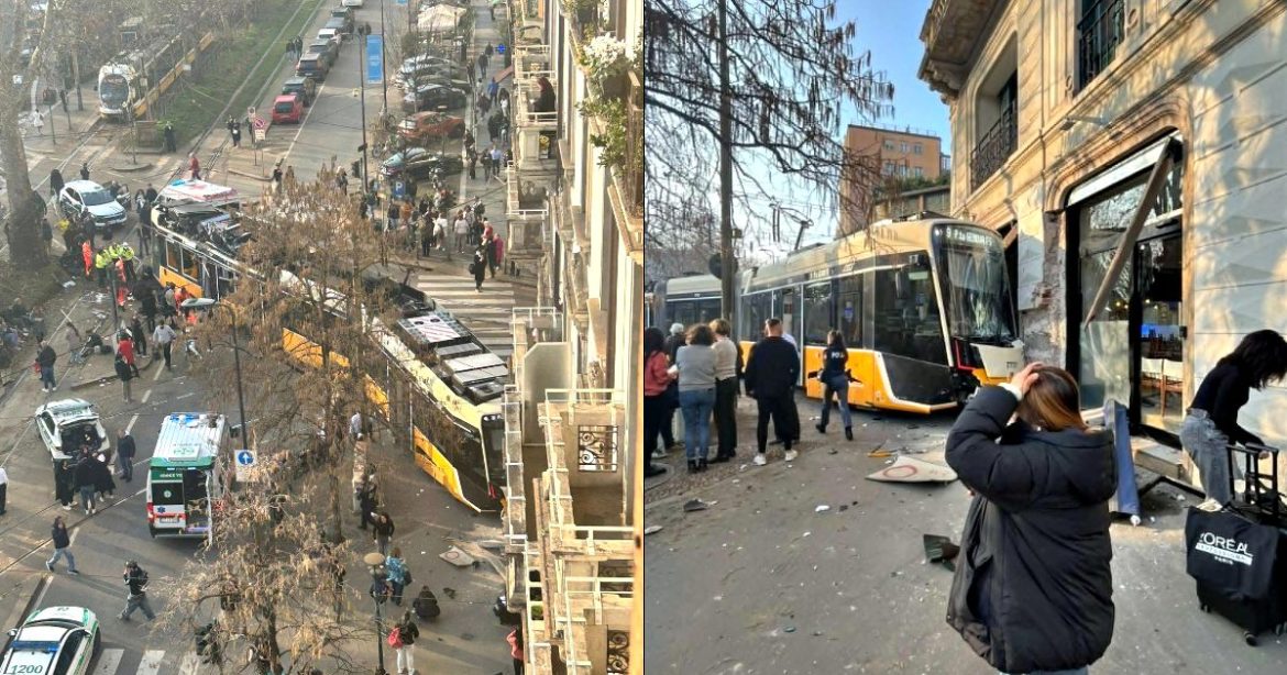 SHOCK VIDEOS: Tram Derails in Milan, Kills 2 and Injures More than 40