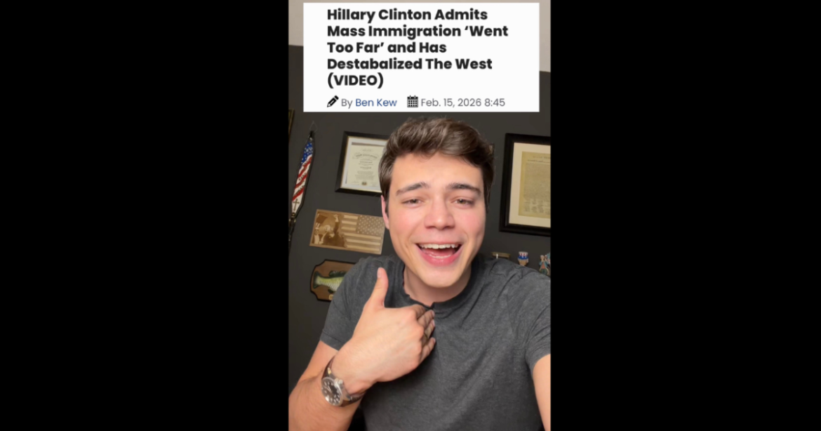 Victor Reacts: Did Hell Freeze Over? Hillary Clinton Admits Mass Immigration is Destabilizing (Video)