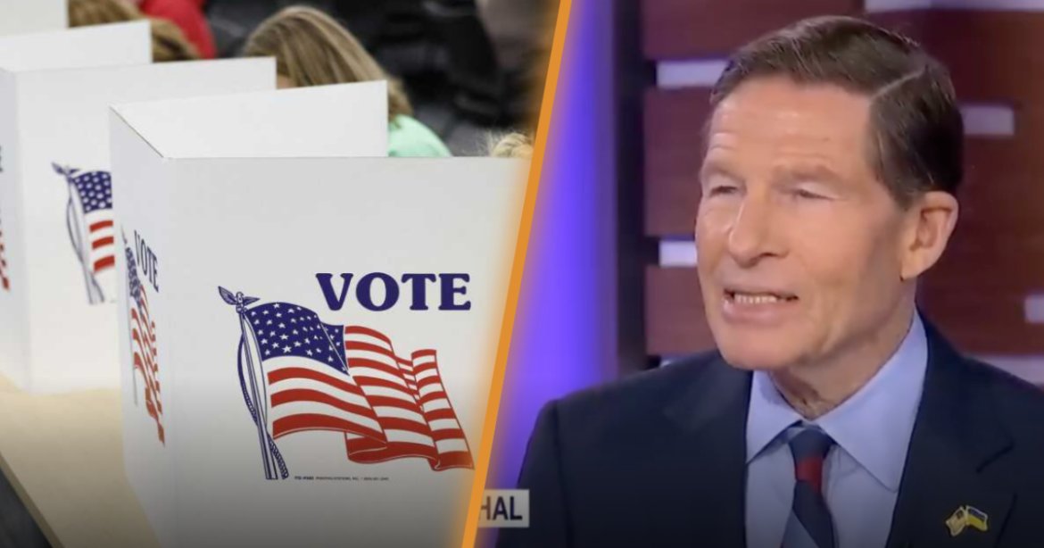 Sen. Richard Blumenthal BLATANTLY Lies: Claims Non-Citizen Voting Is “As Rare As Being Struck by Lightning” — Data Shows MILLIONS May Be Registered