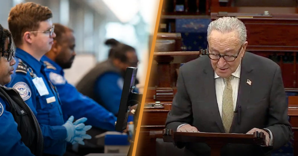 Chuck Schumer Blames Republicans for Blocking TSA Funding (VIDEO)