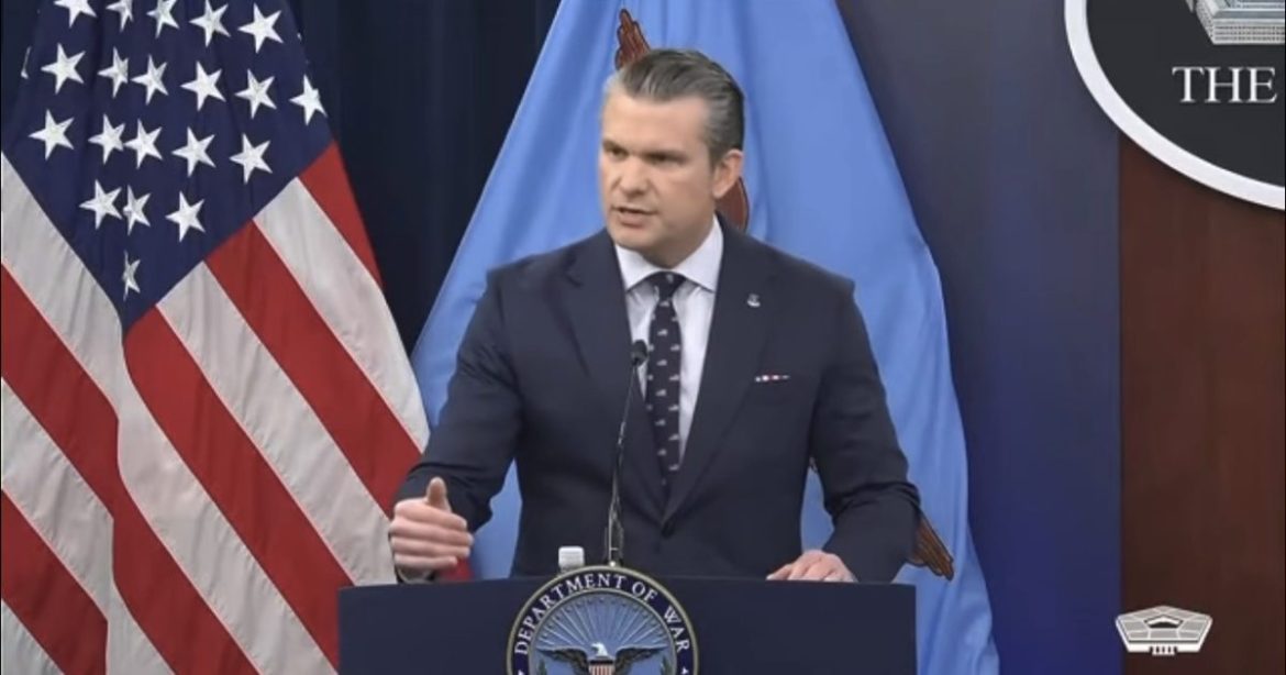 WATCH: War Sec Pete Hegseth Confirms Iranian Supreme Leader is “Wounded and Likely Disfigured” Amid Reports That He’s Lost Limbs and May Be in a Coma