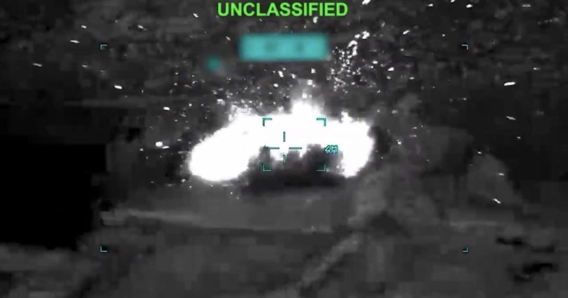 WATCH: US Central Command Releases Footage of Stikes on Iranian Military Sites
