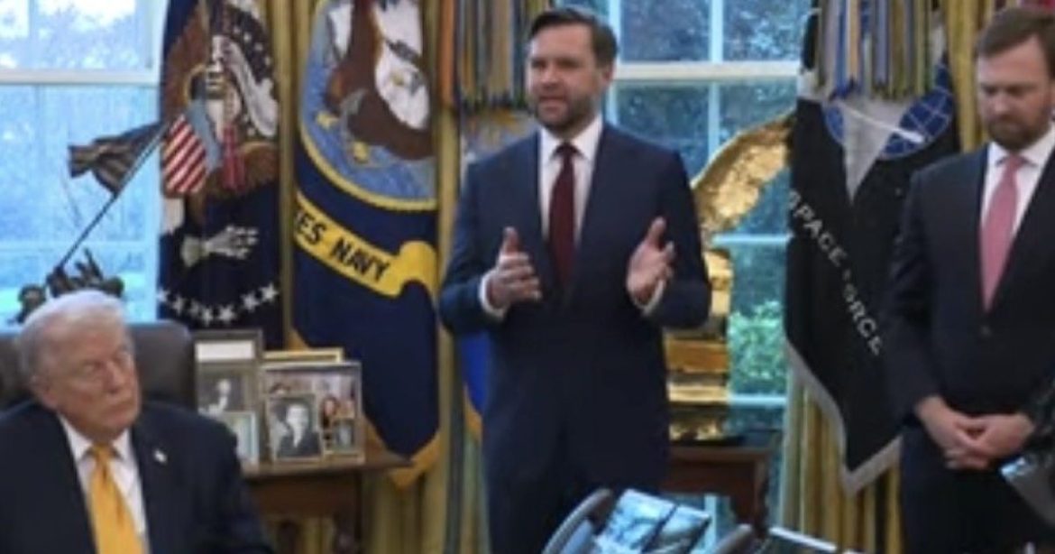 WATCH LIVE: Trump and Vance to Hold Signing Ceremony on Anti Fraud Task Force Executive Order