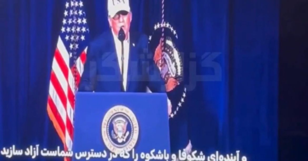 Iranian State TV Network Hacked? Trump Appears on Iranian State Media Encouraging Iranian People to Take Back Their Country (VIDEO)