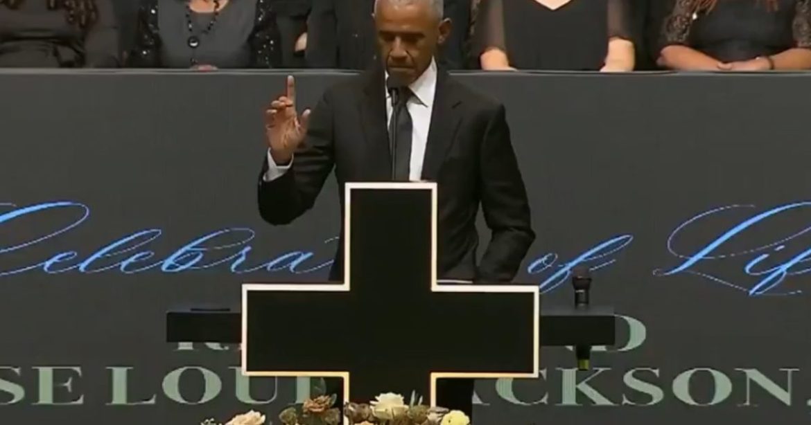 Obama Attacks Trump Administration During Eulogy at Jesse Jackson’s Funeral (VIDEO)