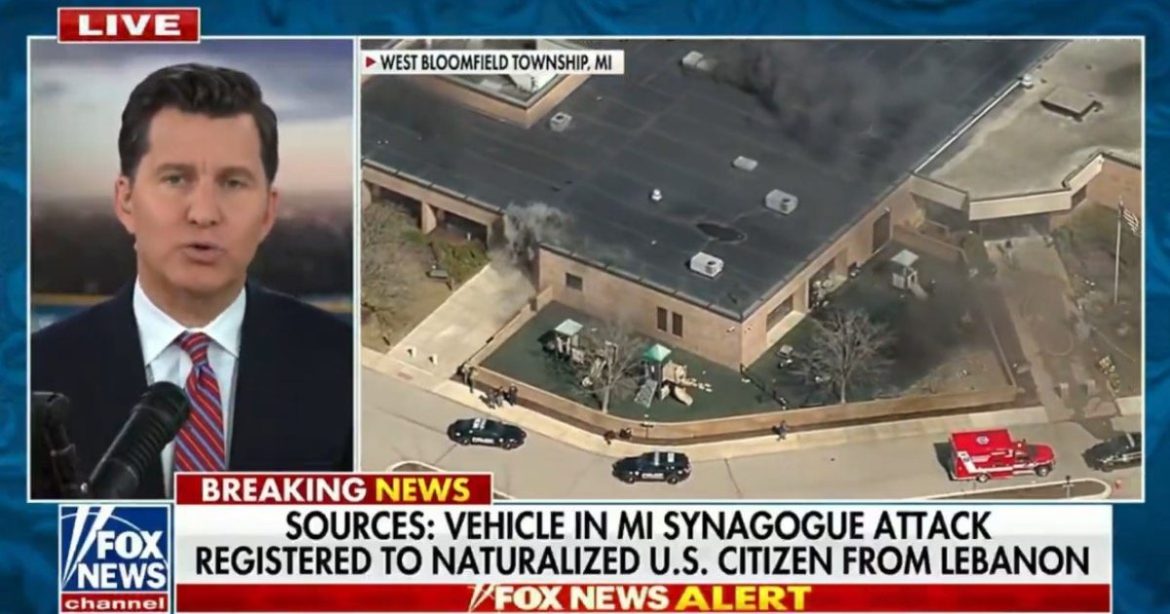 BREAKING: Michigan Synagogue Attacker is Naturalized US Citizen From Lebanon: Ayman Mohamad Ghazali