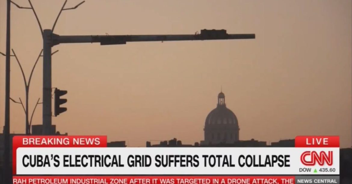 DEVELOPING: Cuba’s Electrical Grid Suffers Complete Collapse