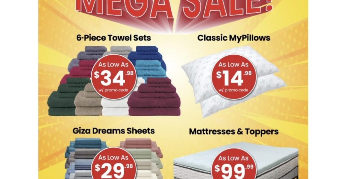 FINAL DAYS: Premium Pillows, Sheets and More at MyPillow’s MEGA SALE (Up to 80% Off!)