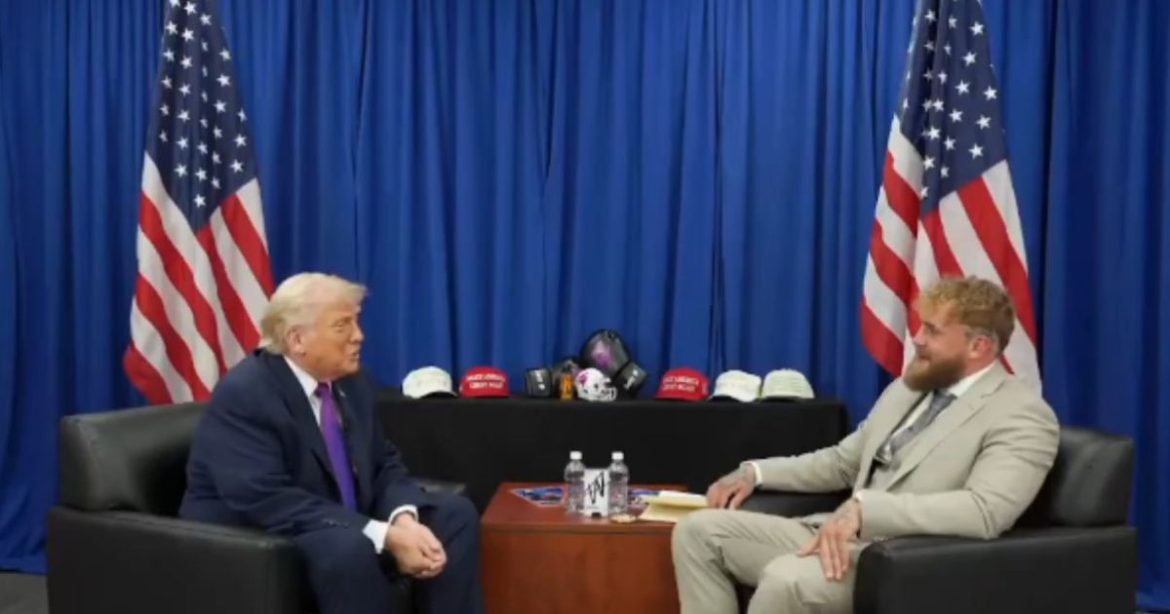 WATCH: Trump Confirms Legendary Story About How He Broke Up a Fight Involving Kobe Bryant in the 1990s During Jake Paul Interview