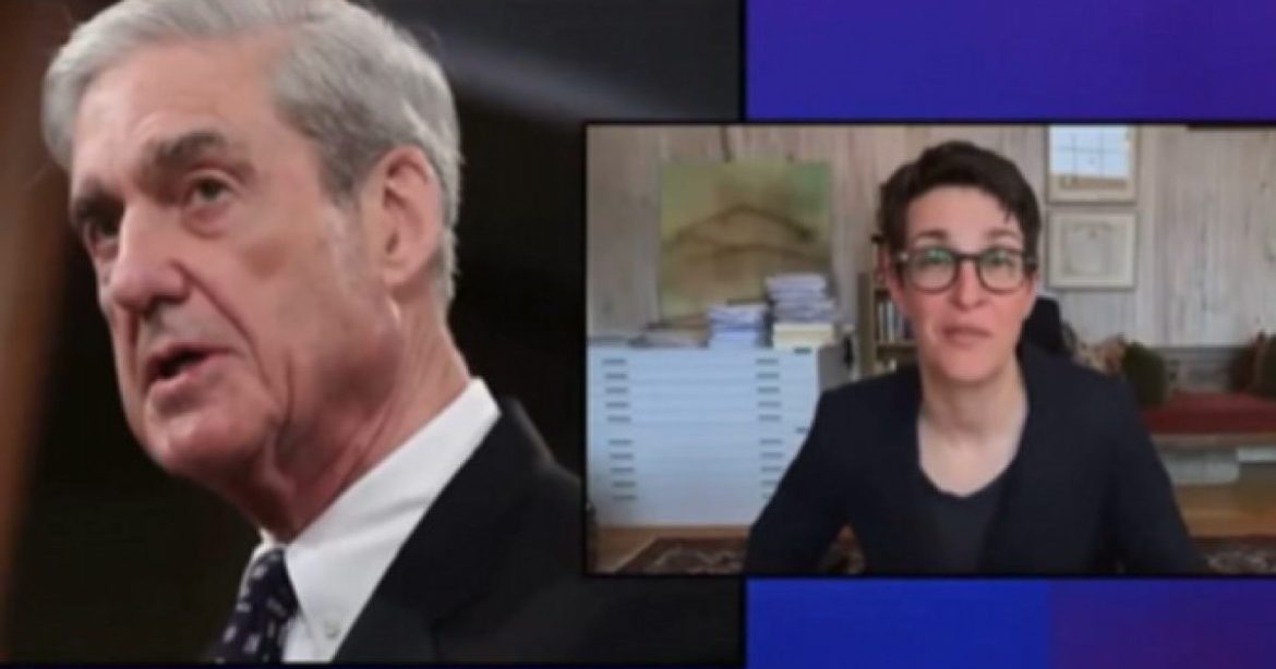 MSNOW’s Rachel Maddow Eulogizes Robert Mueller by Doubling Down and Insisting That RussiaGate Was Real (VIDEO)