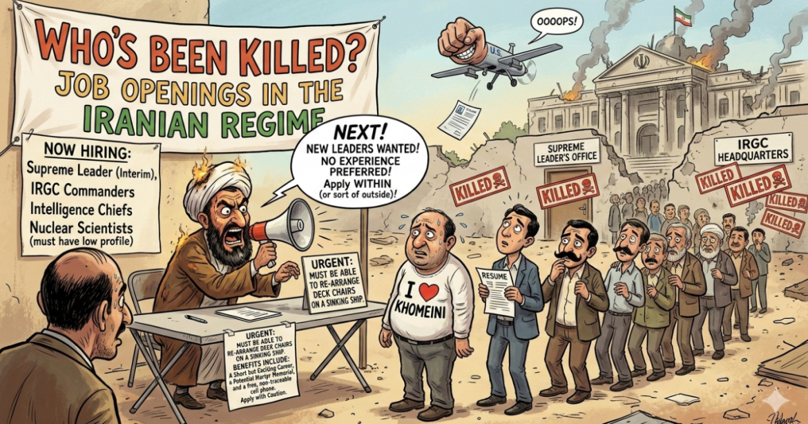 Who’s Been Killed? Job Openings in the Iranian Regime