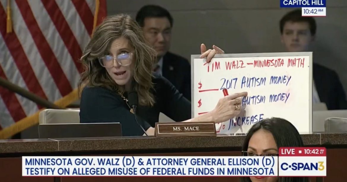“Are you Governor of Minnesota, or Not?… Thank God You are Not the VP” — Rep. Nancy Mace HUMILIATES CLUELESS Tim Walz with Basic Math After 34,200% Autism Spending Scandal Under His Watch