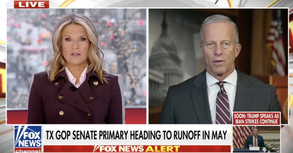 RINO Thune ‘Pressures’ Trump to Back Establishment RINO Cornyn — Is Senate Leader Delaying SAVE Act as Leverage?