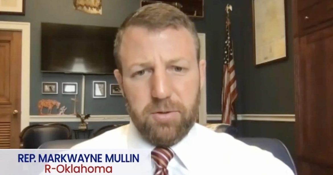 SHOCKING VIDEO RESURFACES: Trump’s New DHS Pick Markwayne Mullin PRAISED and HUGGED the Cop Who MURDERED Unarmed Air Force Vet Ashli Babbitt – Called Him a Hero!