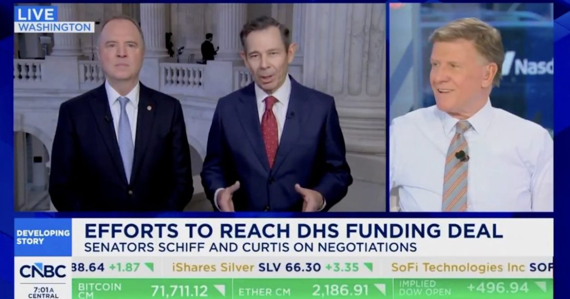Sen. John Curtis STUNS CNBC Host Joe Kernen After Echoing Radical Amnesty Talking Points While Side-By-Side With Adam Schiff: ‘I Thought I’d Be Arguing with You, Not Senator Curtis’