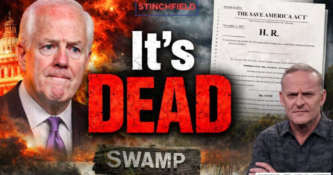 The Save America Act is Dead… John Cornyn Proves it in One Slip Up that Says it All (VIDEO)