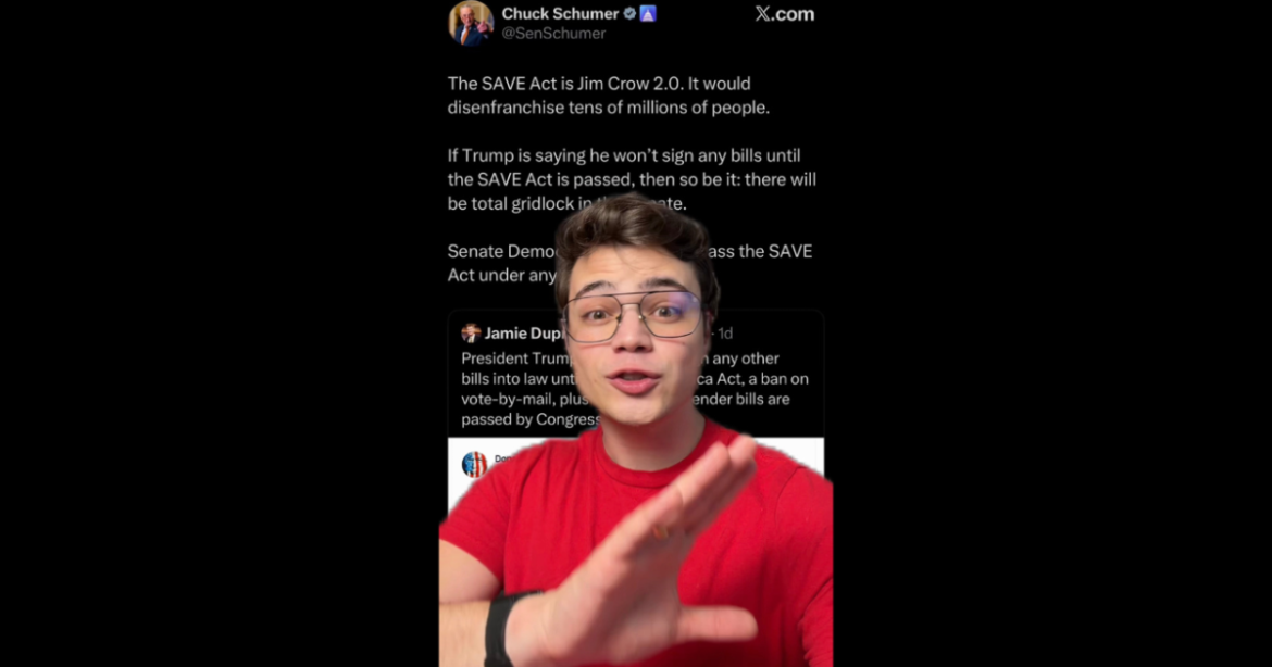 Victor Reacts: Republicans, Do Whatever Must be Done To PASS the SAVE America Act! (VIDEO)